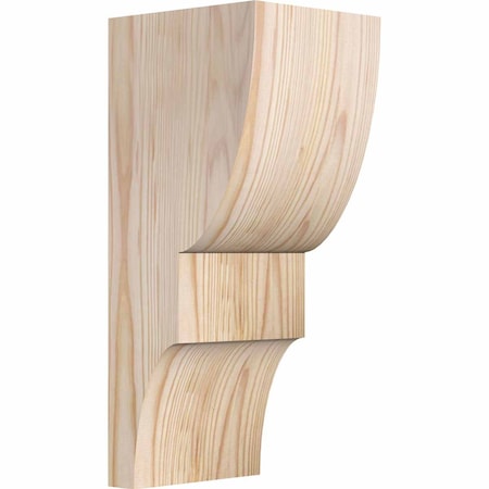 Ekena Millwork Ridgewood Smooth Corbel, Douglas Fir, 5 1/2"W x 6"D x 14"H COR06X06X14RID00SDF